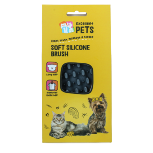 Excellent Pets Soft Silicone Brush Lang haar
