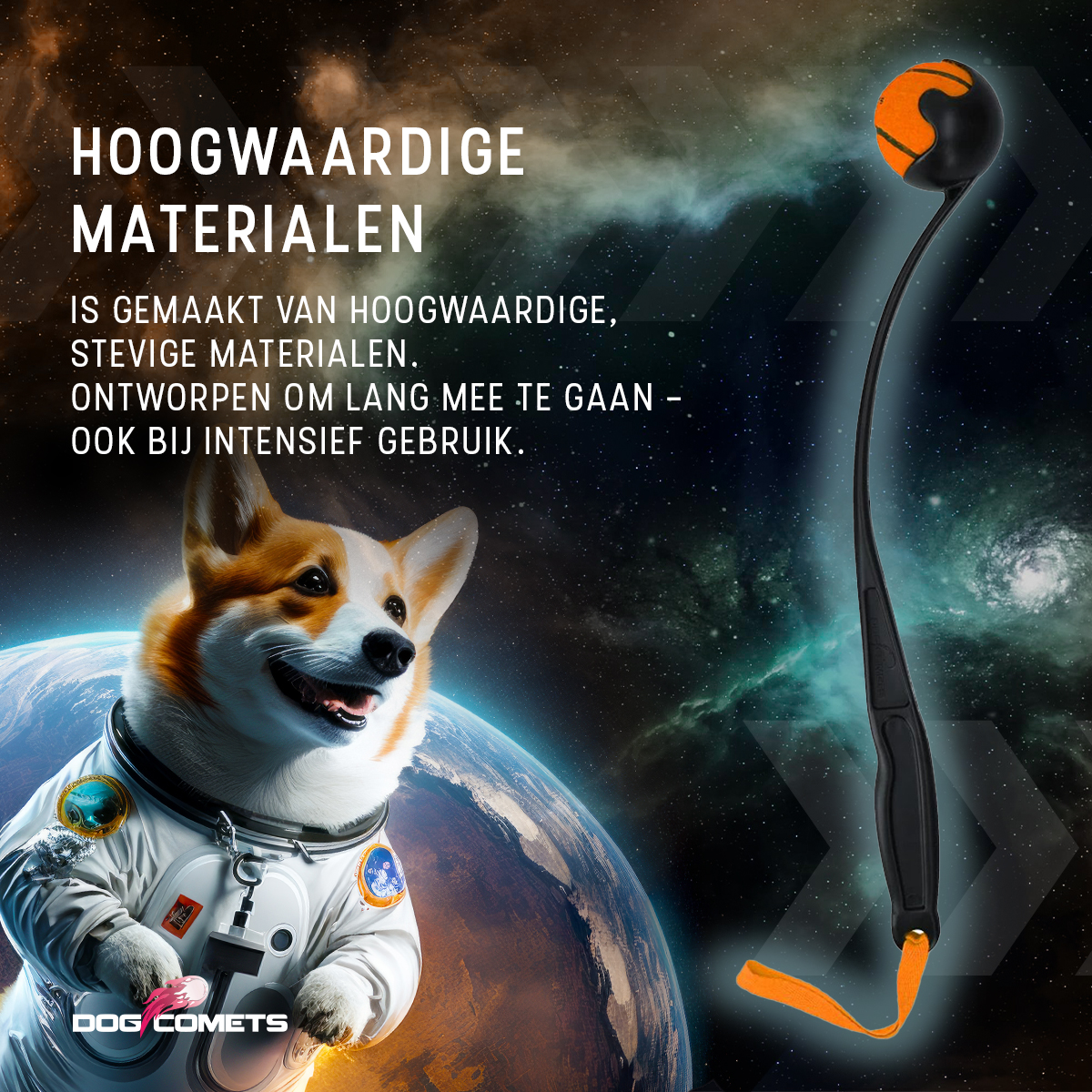 Dog Comets Launcher (Werpstok) Oranje M - Afbeelding 6