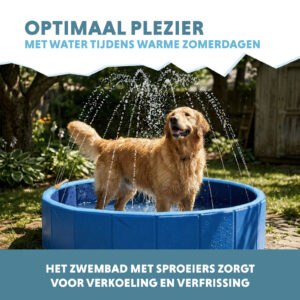 Coolpets Splash Sprinkler Pool - Afbeelding 4